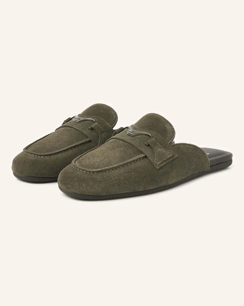 Nubikk Slipper Joan Mule gruen Dunkelgrün