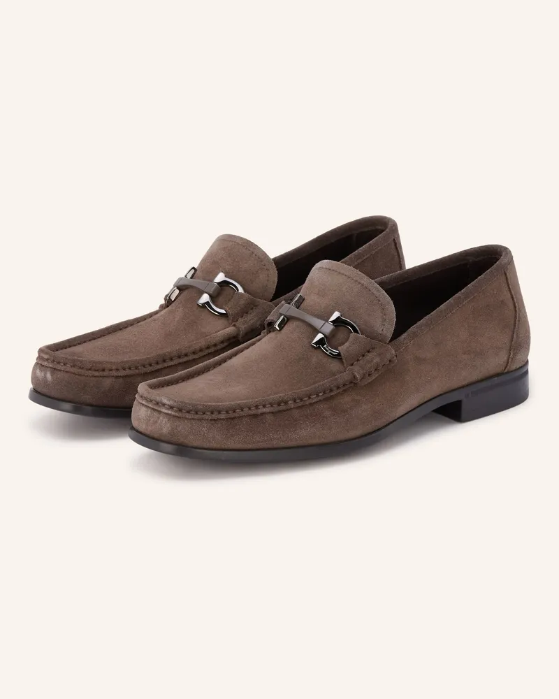 Ferragamo Loafer Grandioso braun Dunkelbraun