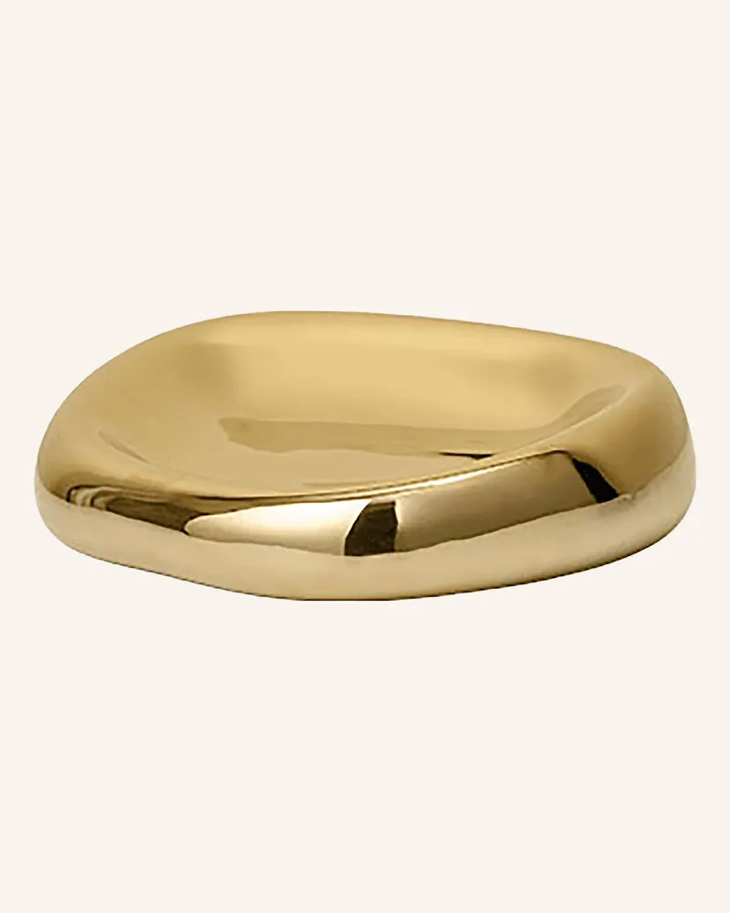 ferm LIVING Dekoschale Bellure gold Gold