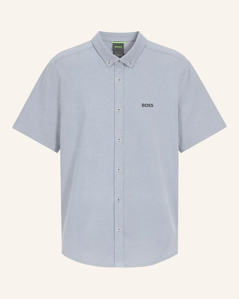 HUGO BOSS Casual Hemd B_MOTION S Regular Fit Dunkelgrau