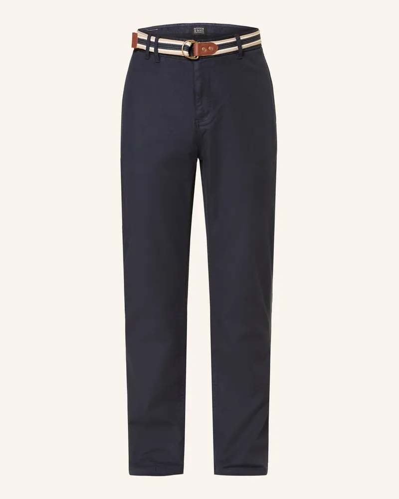 Scotch&Soda Chino Warren Extra Slim Fit blau Dunkelblau