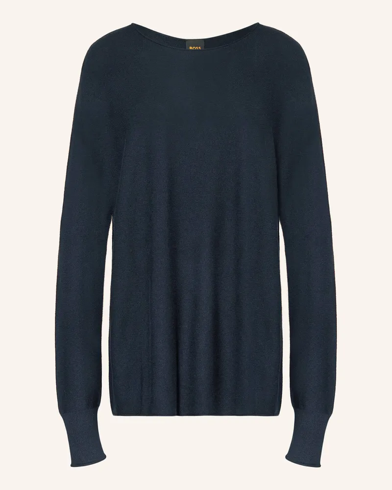 HUGO BOSS Pullover FALANDINAS Dunkelblau