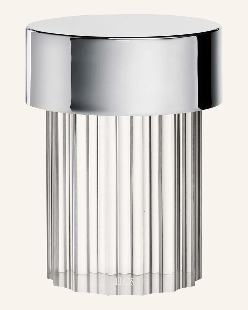 Flos Tischleuchte Last Order Fluted silber Weiss