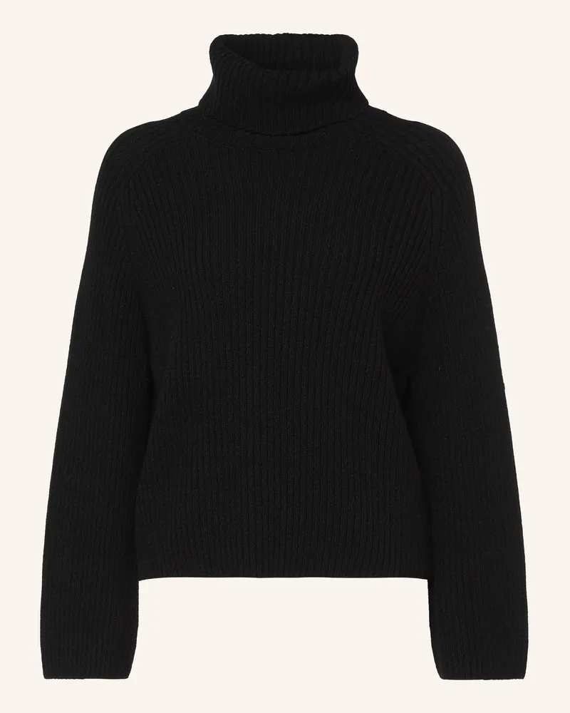 Marc O'Polo Rollkragenpullover schwarz Schwarz