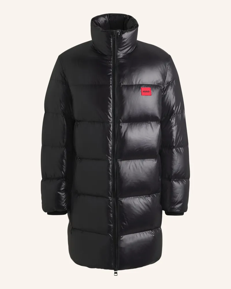 HUGO BOSS Casual Mantel MAGNUS2242_IN Regular Fit Schwarz