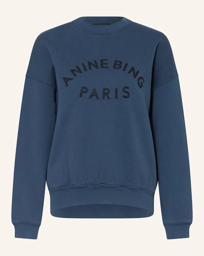 Anine Bing Sweatshirt JACI Dunkelblau