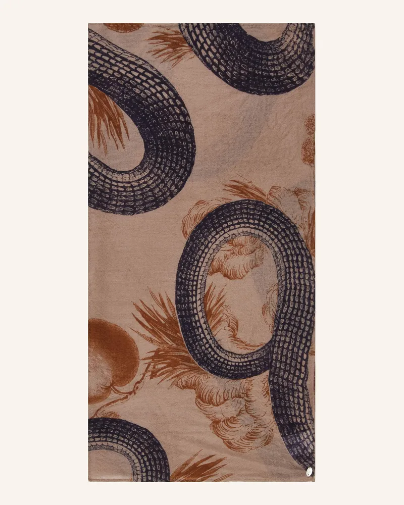 Friendly Hunting Cashmere-Tuch FELTED GARDEN OF EDEN Beige