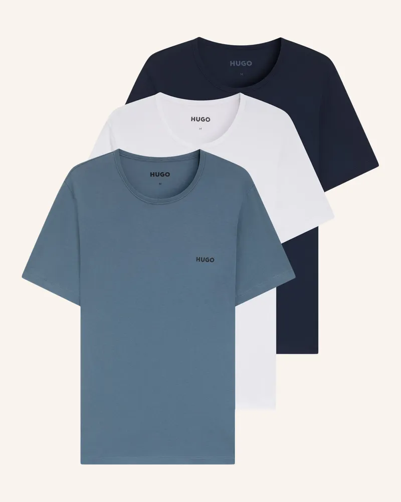 HUGO BOSS Unterwäsche Top T-Shirt Rn Triplet P Regular Fit grau Dunkelgrau