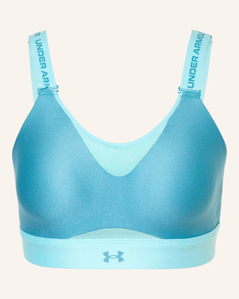 Under Armour Sport-Bh Ua Infinity High 2.0 Mit Mesh blau Türkis