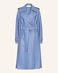 Harris Wharf London Trenchcoat Blau