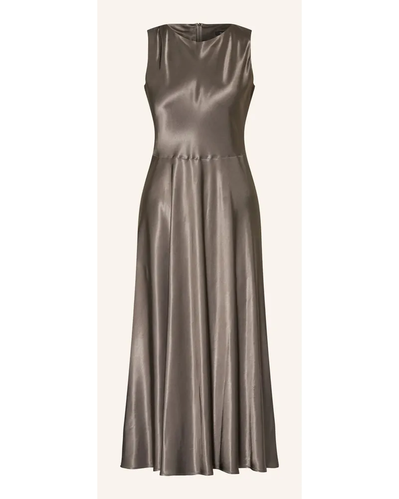 Luisa Cerano Cocktailkleid aus Satin Beige