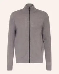 HUGO BOSS Strickjacke AVAC Grau