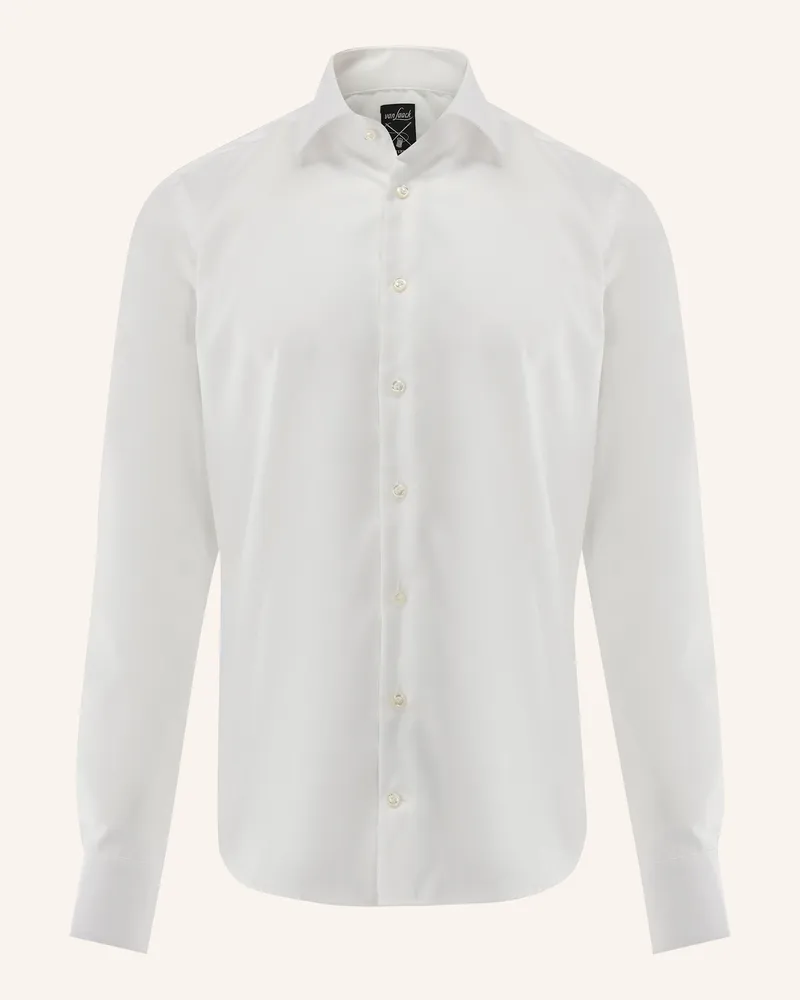 van Laack Hemd Slim Fit weiss Weiss