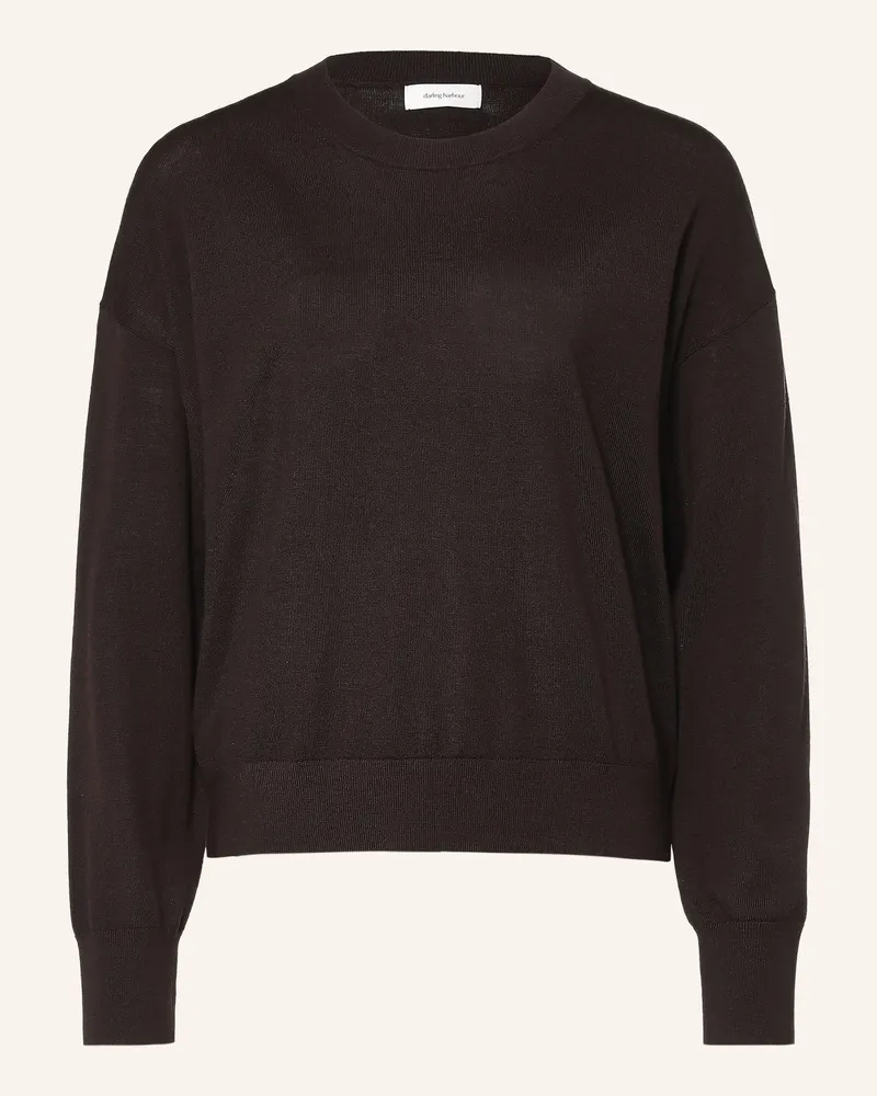 Darling Harbour Pullover Aus Merinowolle braun Dark