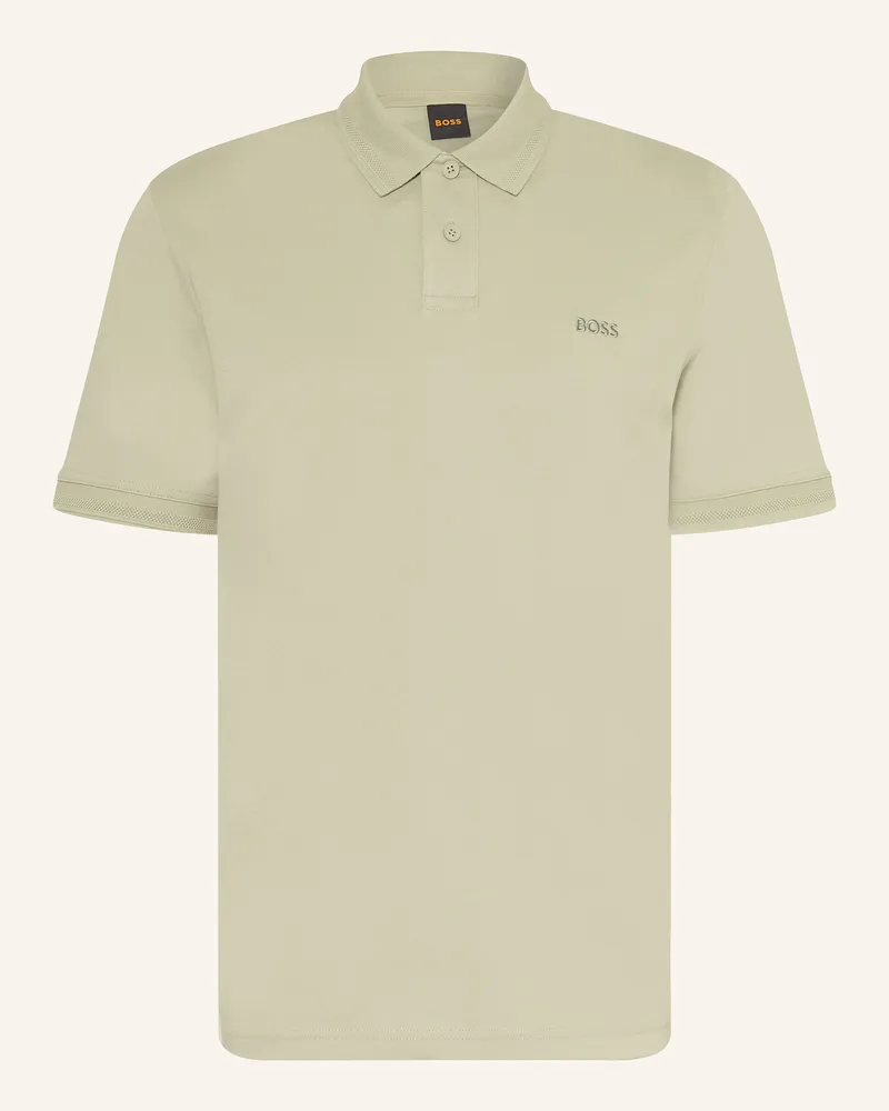 HUGO BOSS Jersey-Poloshirt PE Oliv