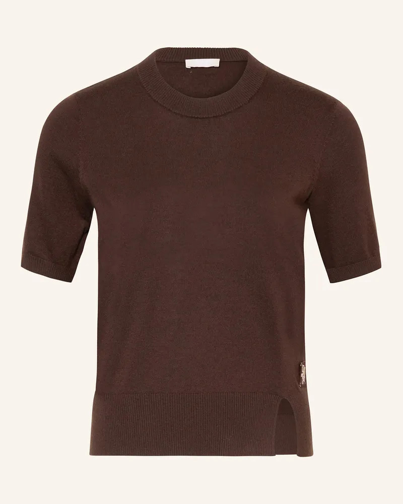 Liu Jo Strickshirt braun Dunkelbraun