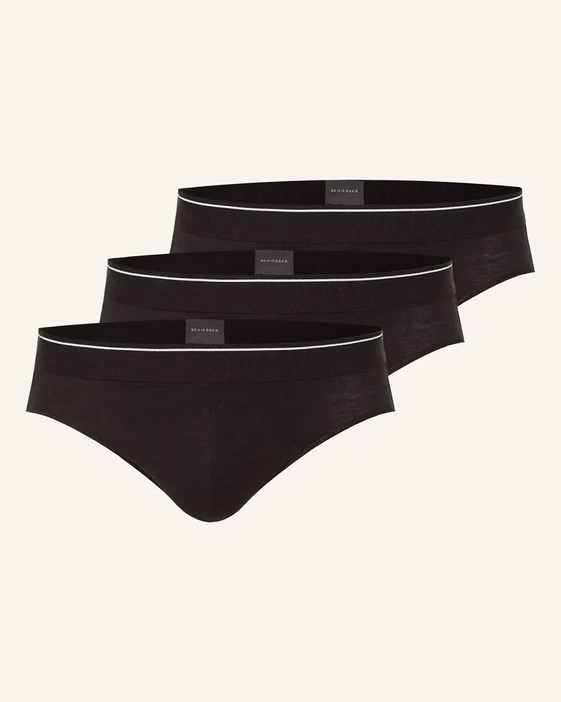 Calvin Klein 3er-Pack Boxershorts ICON COTTON STRETCH Schwarz