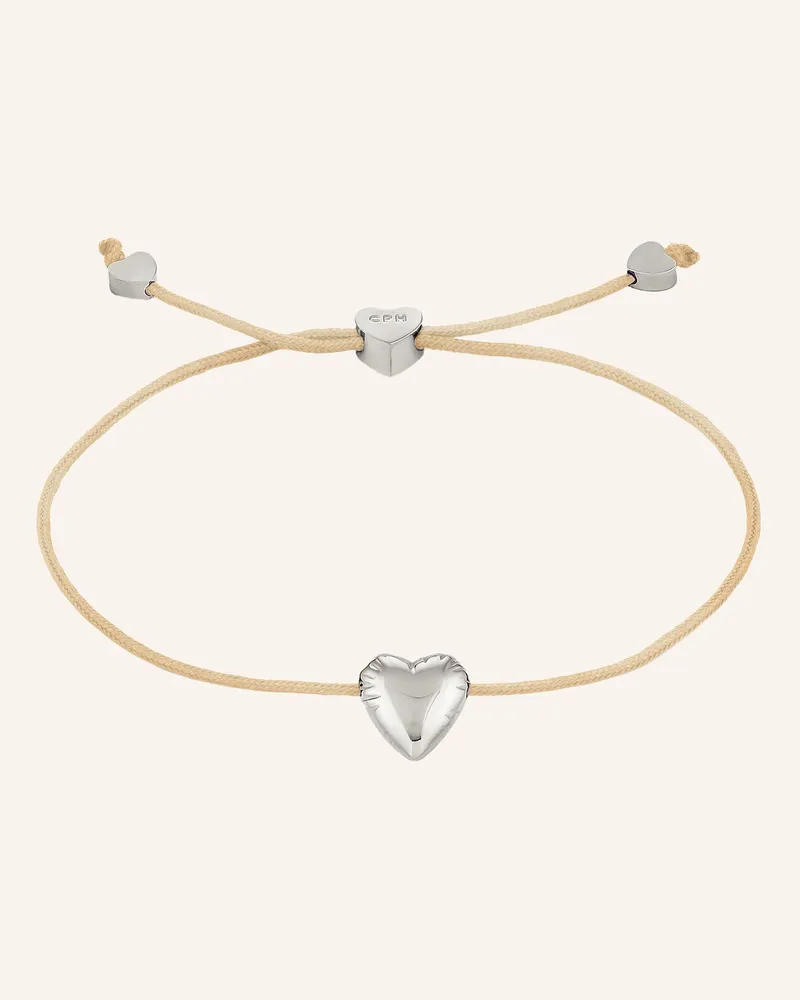 Copenhagen Armband  Aus  Edelstahl beige Beige