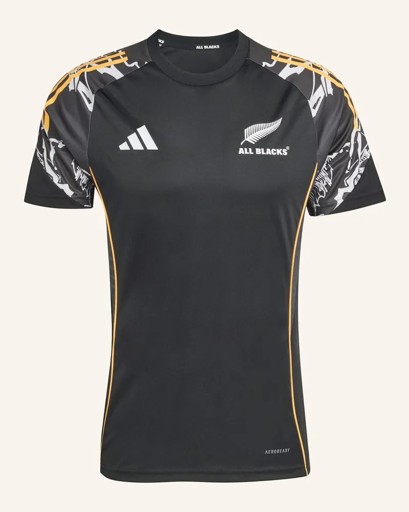 adidas ALL BLACKS MARVEL PERFORMANCE T-SHIRT Schwarz