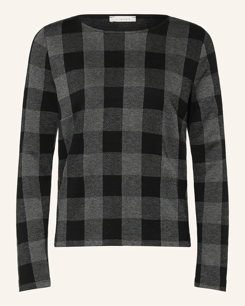 lilienfels Longsleeve grau Schwarz