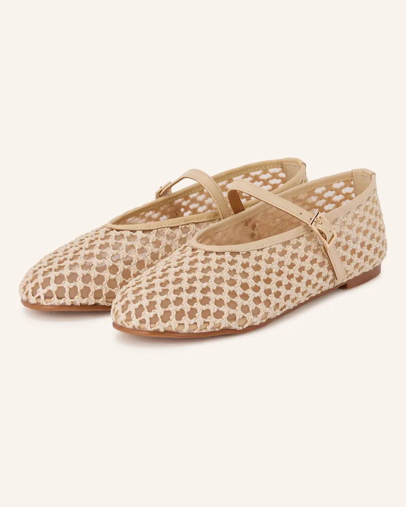 TORAL Mary-Jane-Ballerinas Sybilla beige Creme
