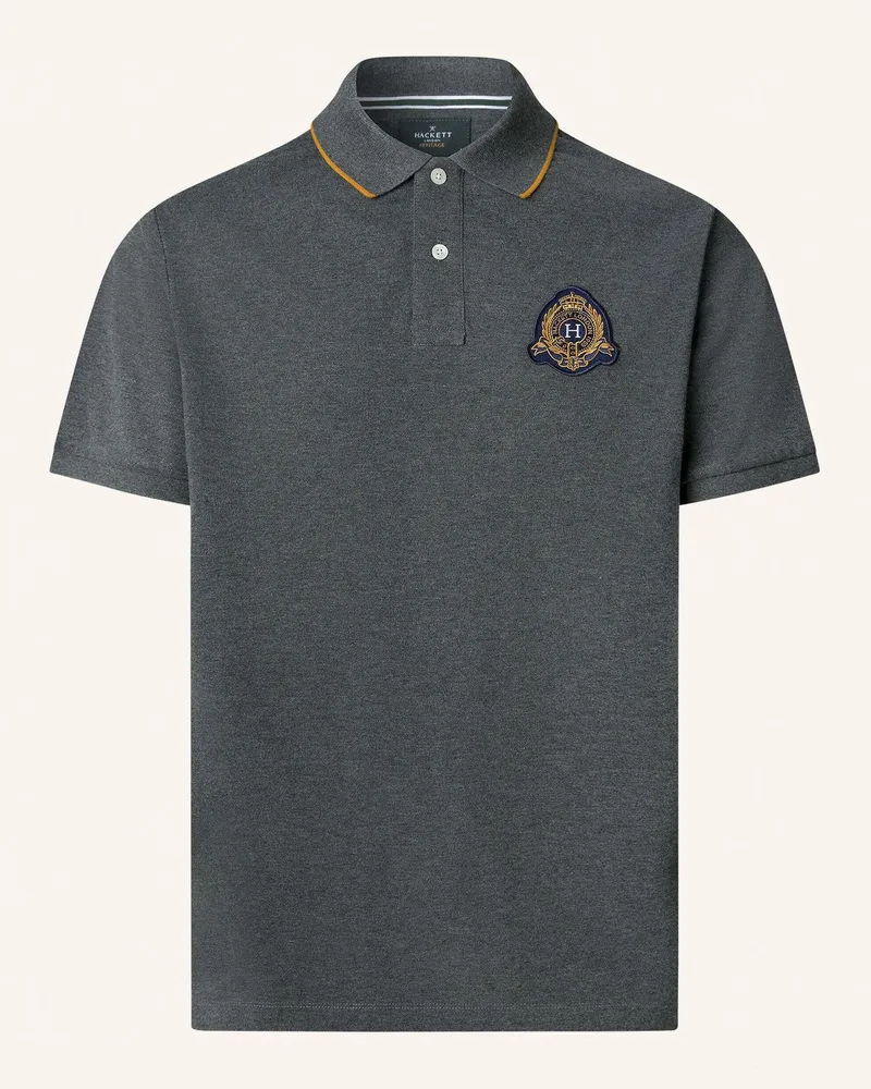Hackett Poloshirt HERITAGE CREST  LOGO Dunkelgrau