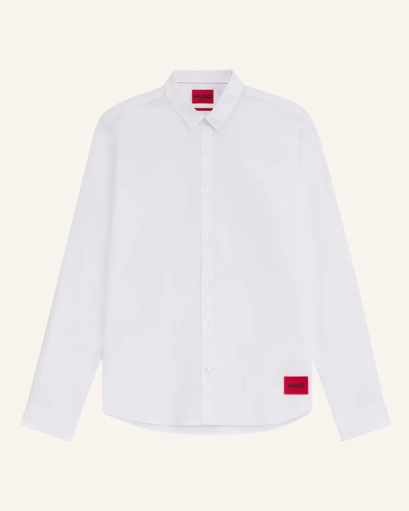 HUGO BOSS Casual Hemd ERO3-W Extra-Slim Fit Weiss