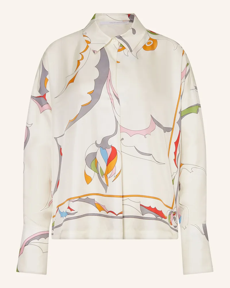 Herzen's Angelegenheit Blusenshirt Aus Seide weiss Creme