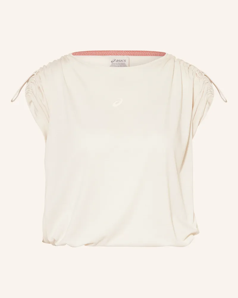 Asics Laufshirt Nagino weiss Creme