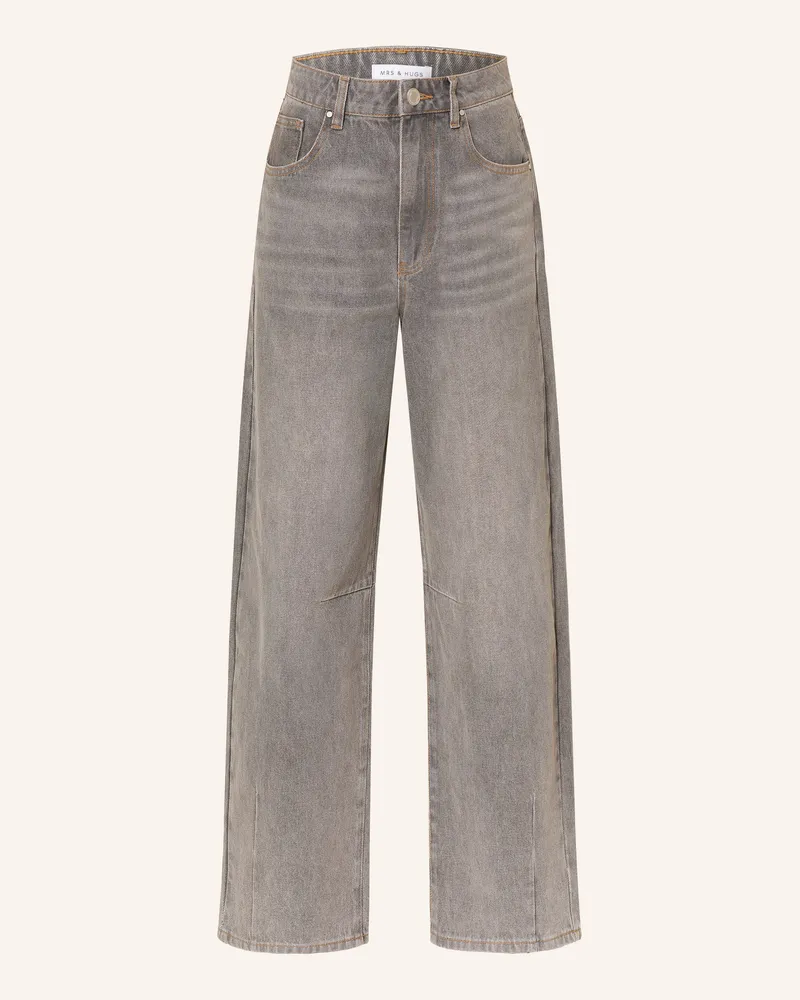 Mrs & HUGS Wide Leg Jeans Grey