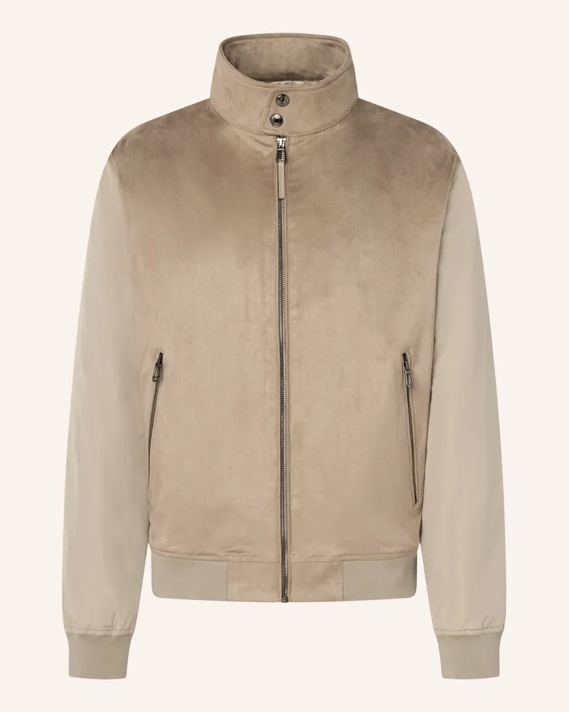JOOP! Blouson Clunie Im Materialmix beige Hellbraun