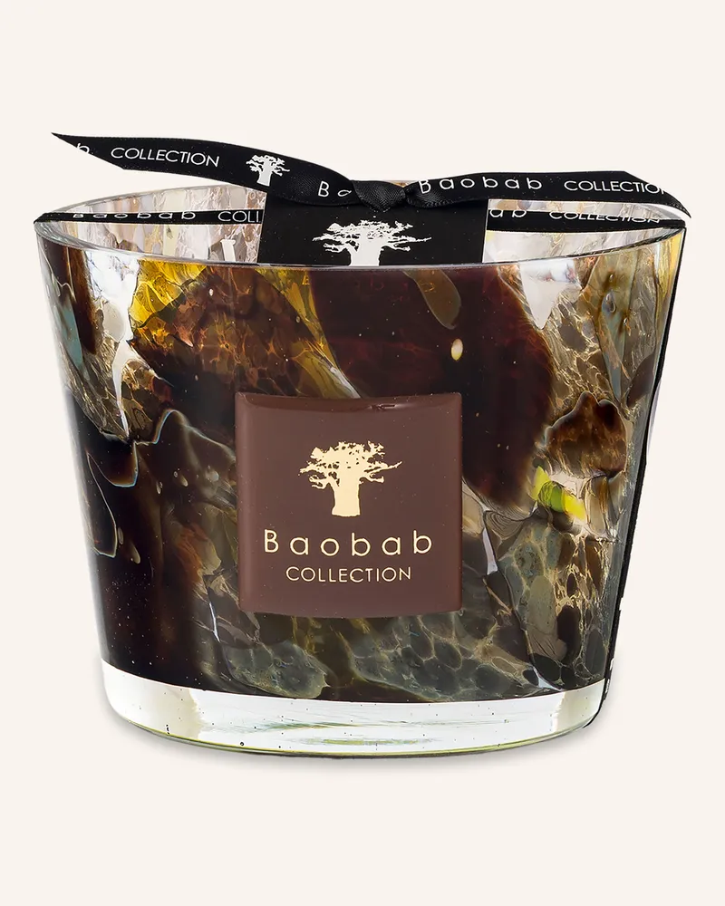 Baobab Collection Duftkerze Halona Yellow World schwarz Braun