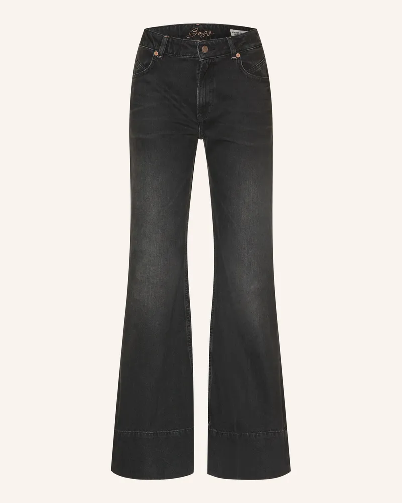 HUGO BOSS Flared Jeans Gloria schwarz 009