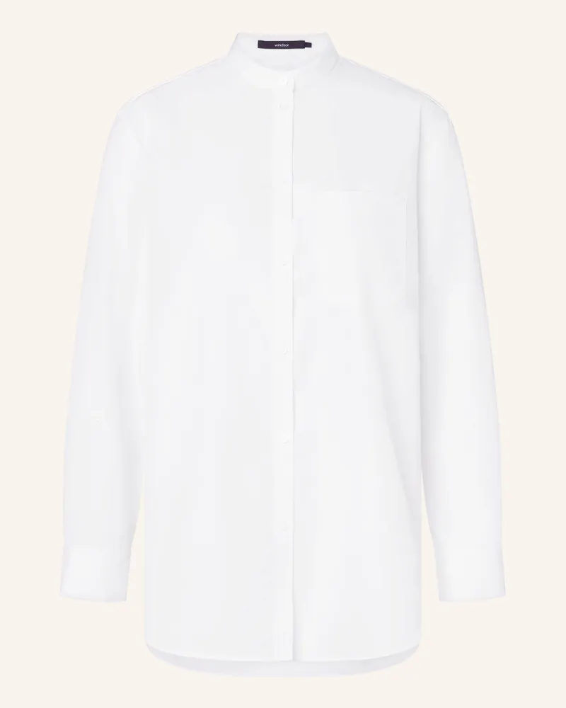 windsor. Bluse weiss Weiss