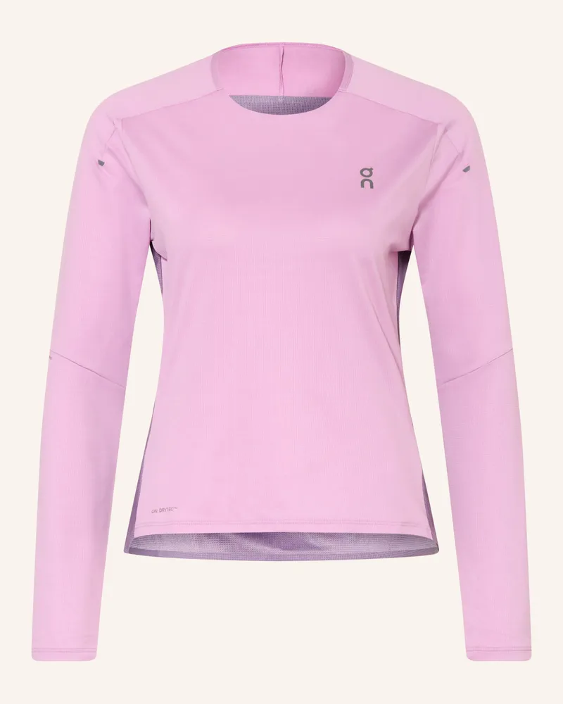 ON Laufshirt PERFORMANCE LONG-T Pink
