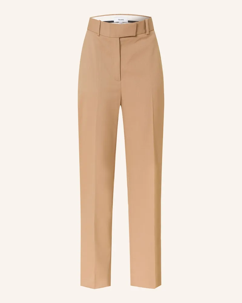 Reiss Hose Jade braun Camel