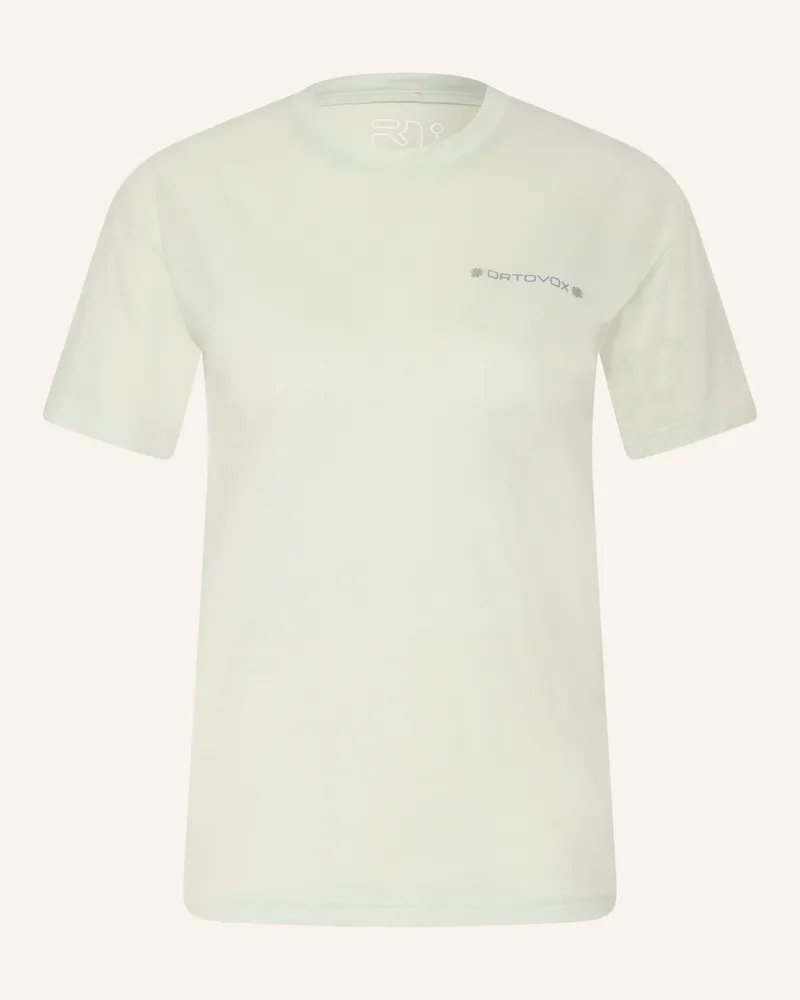 Ortovox Funktionsshirt 150 Cool Climbing Vibes Ts Mit Merinowolle gruen Mint
