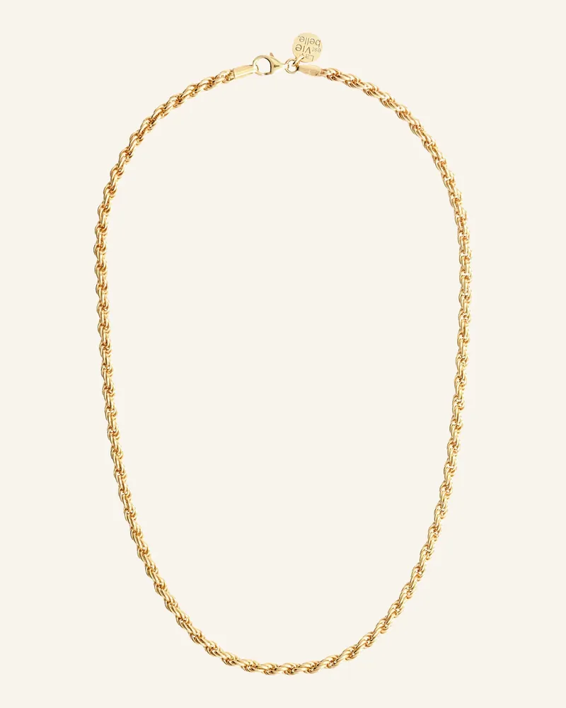 POMPIDOU Halsketten Ruby Bold Rope Chain By Glambou gold Gold