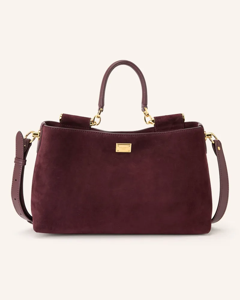 Dolce & Gabbana Handtasche Vittoria rot Dunkelrot