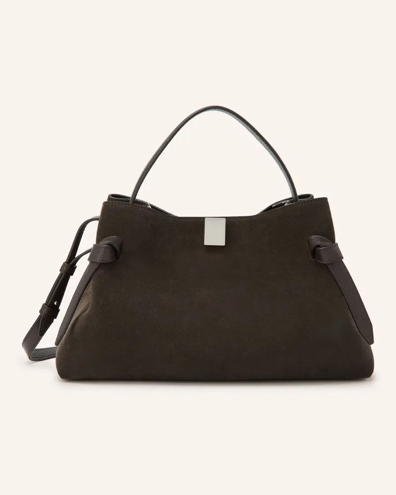 YUZEFI Handtasche Gyoza braun Dunkelbraun