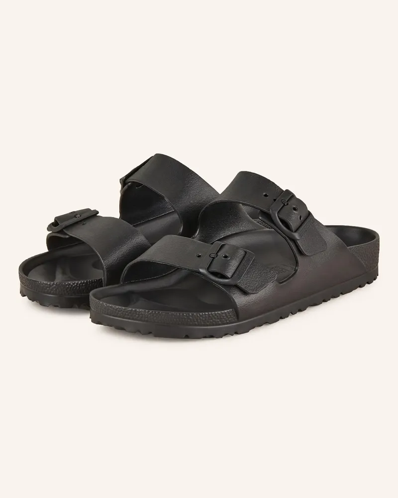 Birkenstock Pantoletten Arizona Eva schwarz Schwarz