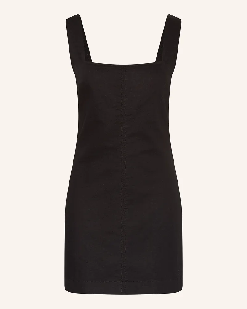 Calvin Klein Etuikleid Mit Leinen schwarz Schwarz