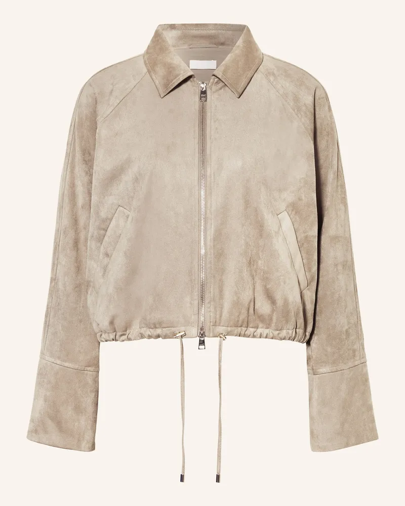 Liu Jo Blouson In Lederoptik gruen Grau