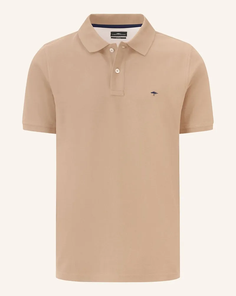 Fynch-Hatton Piqué-Poloshirt Beige