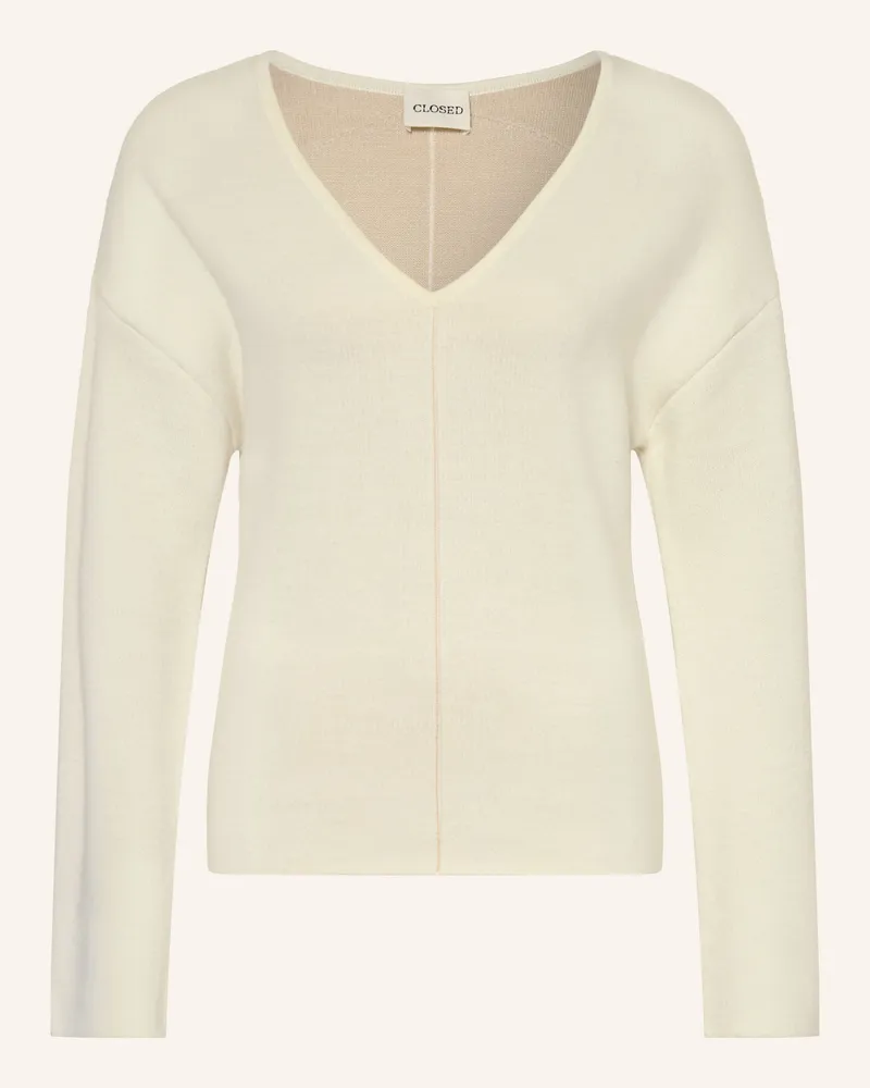 Closed Pullover weiss Ecru