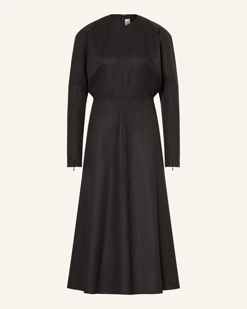 Victoria Beckham Kleid Dolman grau Dunkelgrau