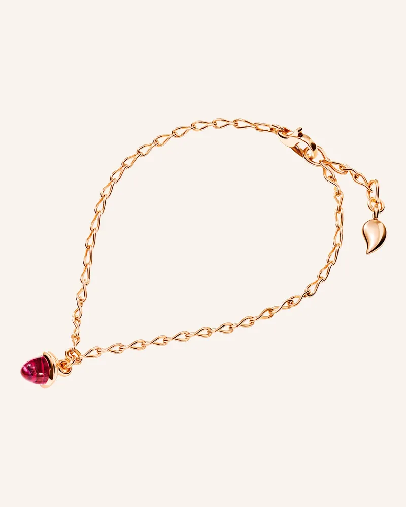 TAMARA COMOLLI Armband Minimikado Armband Mit Rosa Turmalin rosegold Roségold