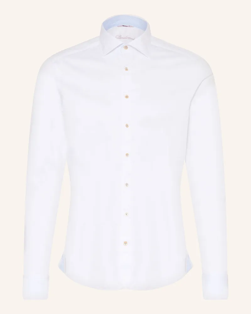 Stenströms Hemd Slimline Fit Weiss