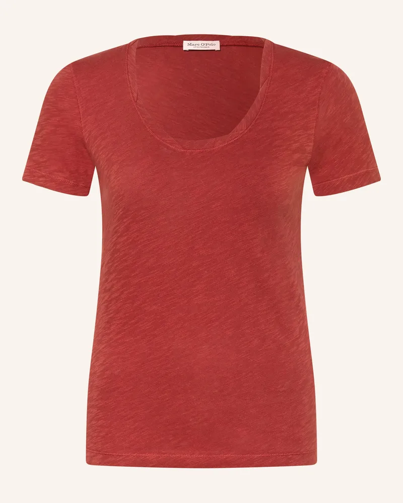 Marc O'Polo T-Shirt rot Dunkelrot