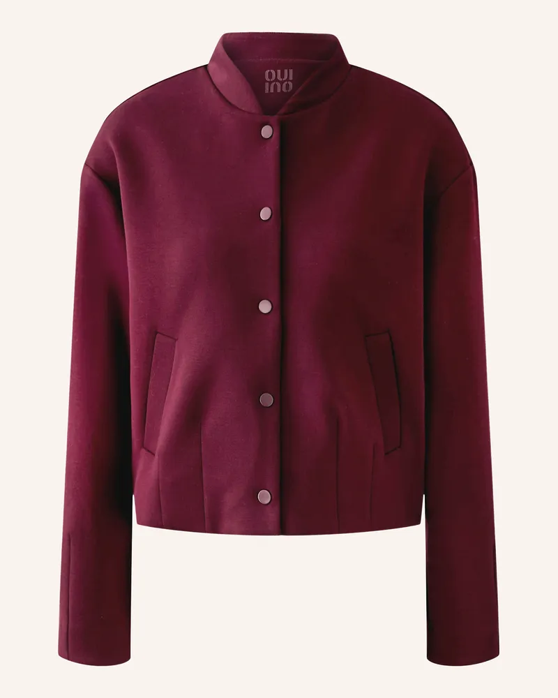 Oui  Blouson Dunkelrot